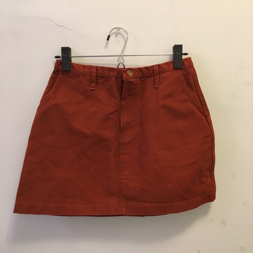 Canvas Skirt, Urban Outfitters